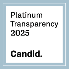 Non-profit Transparency 2025 Platinum Certification from Candid